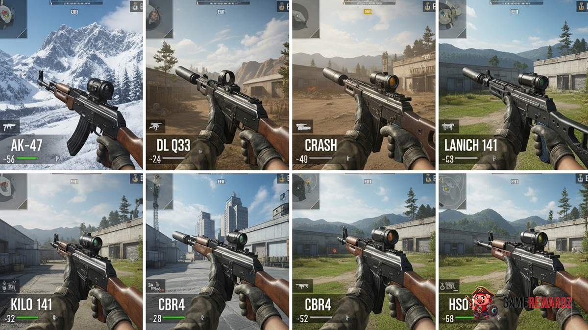 Best COD Mobile Weapons for BR Mode